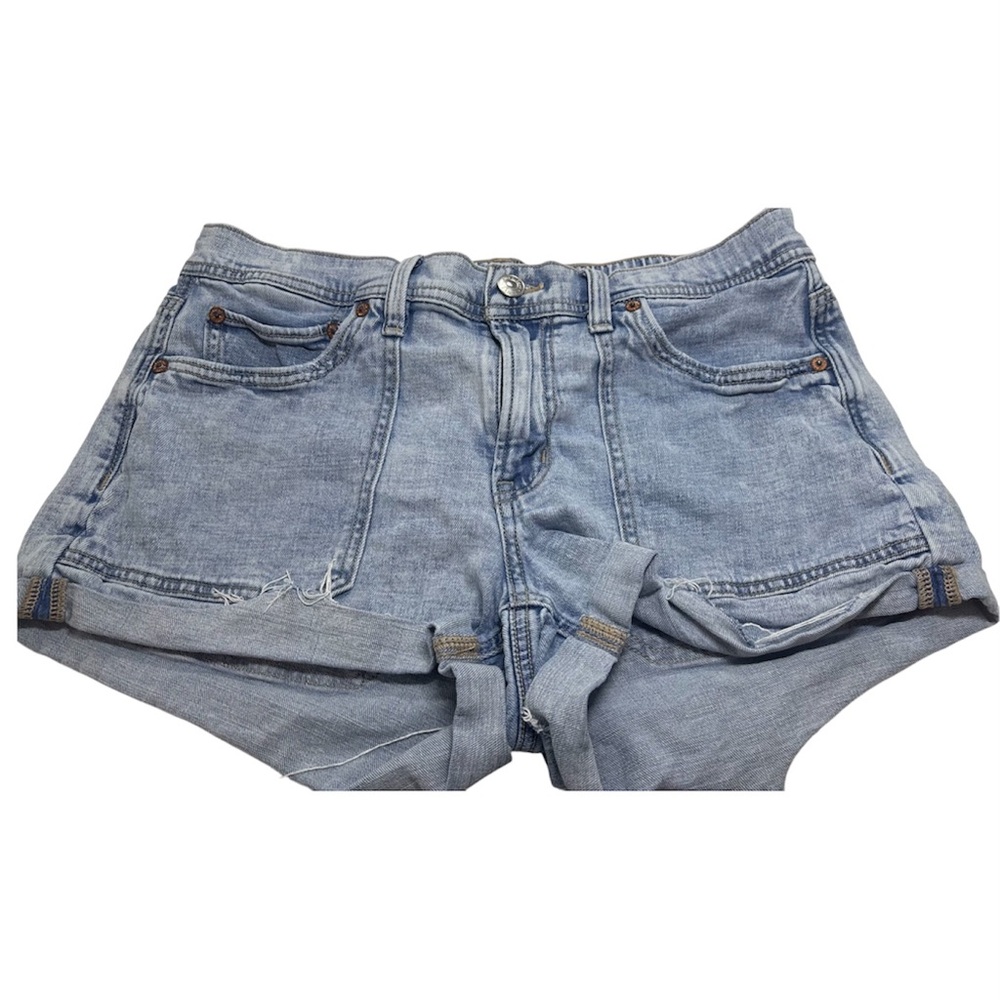 American Eagle Outfitters Light Blue Jean Shorts